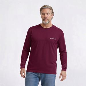 Mens Big & Tall Spyder Long Sleeve Tee alternate view